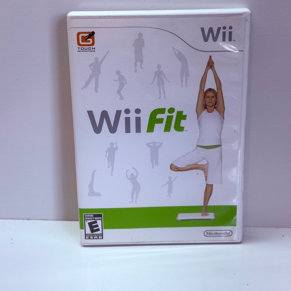 Wii Fit Nintendo Wii Video Game Fitness Exercise Balance Board Compatible